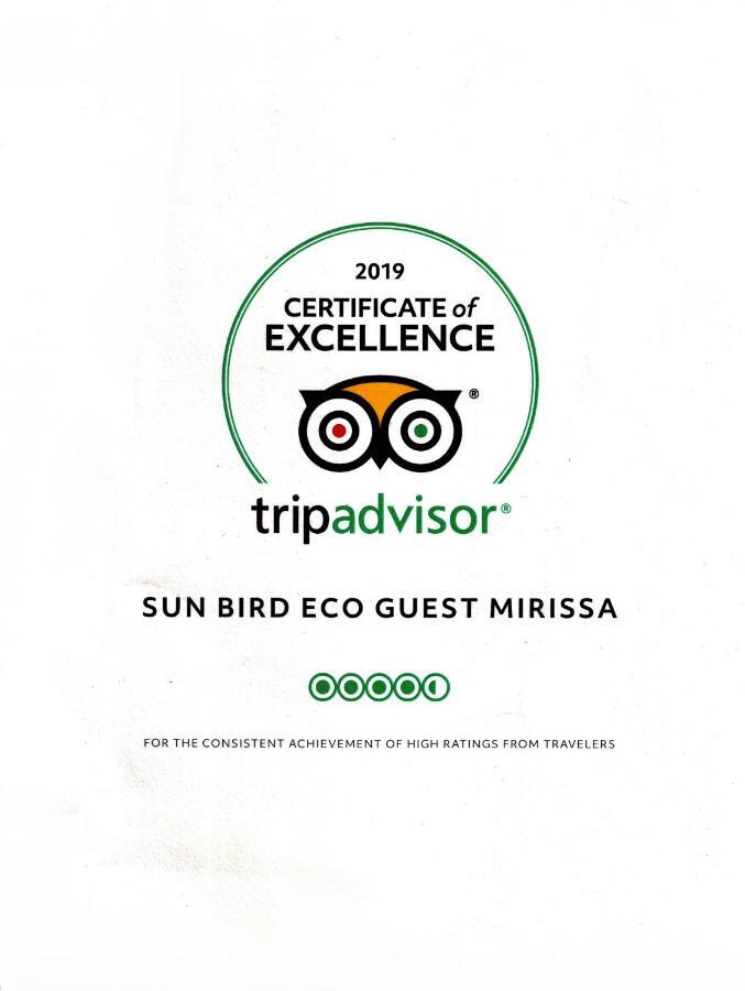 Sun Bird Eco Guest Mirissa Otel Dış mekan fotoğraf